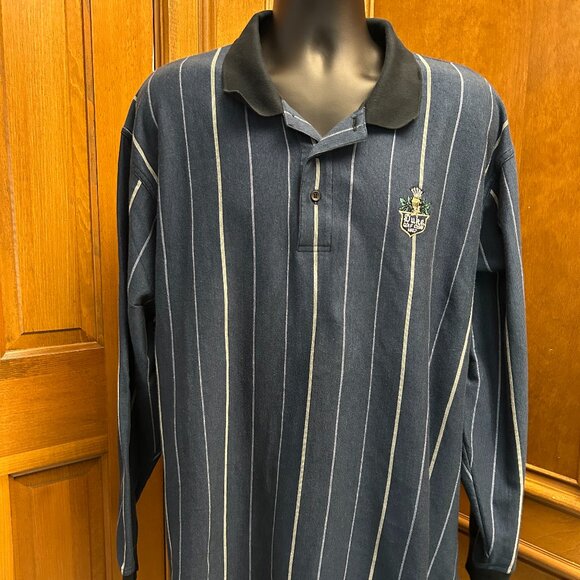 LS Duke Golf Club striped polo by Izod Club - Picture 2 of 6